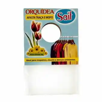 Supermercados Andreazza Anti traça e anti mofo saif orquídea embalagem 30g oferta