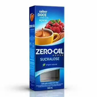 Adoçante zero cal sucralose 100ml