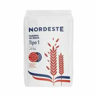 Supermercados Andreazza Farinha de trigo nordeste especial 1kg oferta