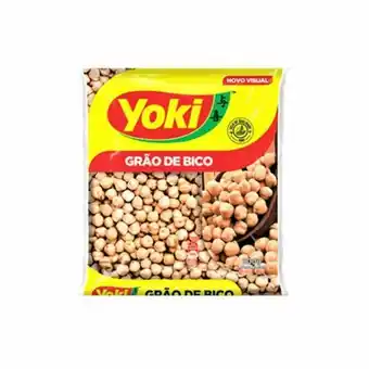 Supermercados Andreazza Grão de bico yoki 500g oferta