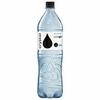 Água mineral com gás crystal 1,5l