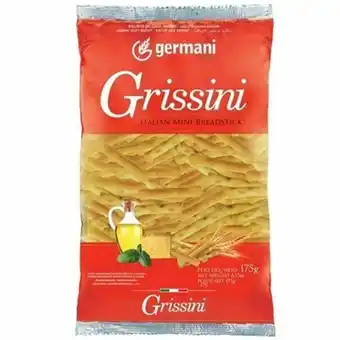 Supermercados Andreazza Biscoito salgado germani grissini 175g oferta