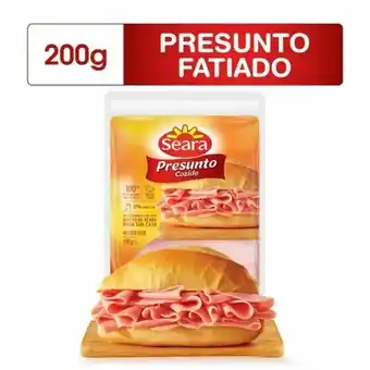 Supermercados Andreazza Presunto cozido seara fatiado 200g oferta