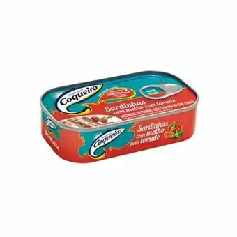 Sardinha coqueiro com molho de tomate lata 125g