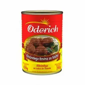 Almôndega bovina oderich ao molho 250g