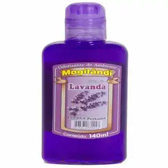 Aromatizante mogilandi essência de lavanda embalagem 140ml
