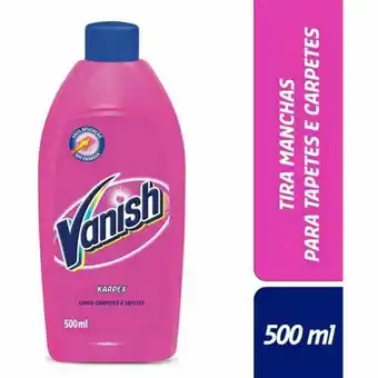 Tira manchas vanish karpex carpetes e tapetes 500ml