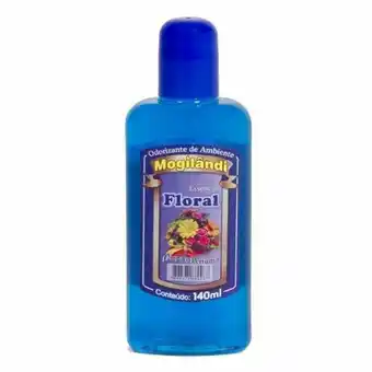 Aromatizante mogilandi essência floral embalagem 140ml
