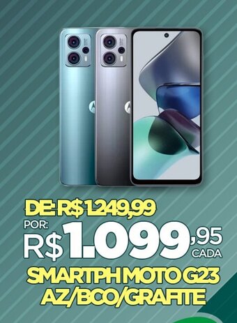 DB Supermercados SMARTPH MOTO G23 AZ/BCO/GRAFITE oferta