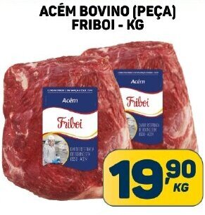 Dom Atacadista ACÉM BOVINO (PEÇA) FRIBOI - KG oferta