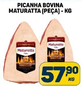 Dom Atacadista PICANHA BOVINA MATURATTA (PEÇA] - KG oferta