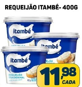 Dom Atacadista REQUEIJÃO ITAMBÉ- 400G oferta