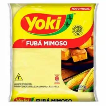 Verona Supermercados Fubá de milho mimoso yoki 500g oferta