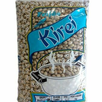 Feijão carioca kirei tipo 1 comercial pacote 1kg