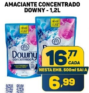 Dom Atacadista AMACIANTE CONCENTRADO DOWNY - 1,2L oferta
