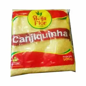 Canjiquinha beija flor amarela embalagem 500g