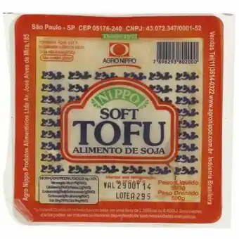 Tofu agro nippo embalagem 500g