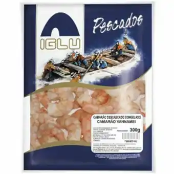 Camarão vannamei iglu 300g