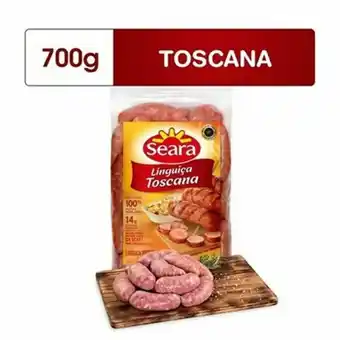Linguiça toscana seara 700g