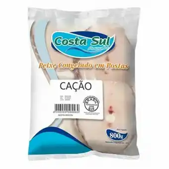 Posta de cação costa sul congelado 800g