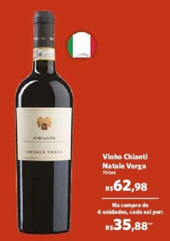 Sam's Club Vinho Chianti Natale Verga 750ml oferta