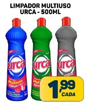 Dom Atacadista LIMPADOR MULTIUSO URCA-500ML oferta