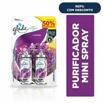 Tome Leve Purificador glade toque de frescor lavanda oferta 24ml oferta
