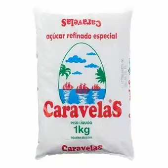 Açúcar refinado especial caravelas 1kg