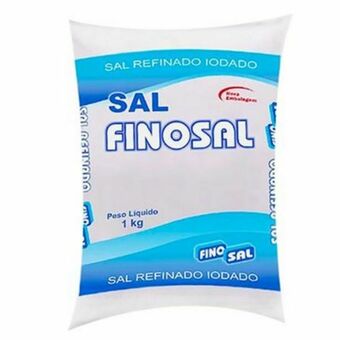 Tome Leve Sal refinado fino sal iodado pacote 1kg oferta