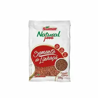 Semente de linhaça siamar 200g