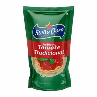 Tome Leve Molho de tomate stella doro tradicional sachê 340g oferta