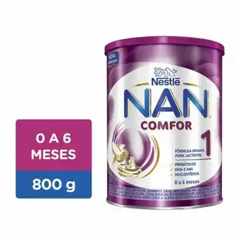 Fórmula infantil nan comfor 1 800g