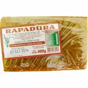 Rapadura potirendaba embalagem 400g
