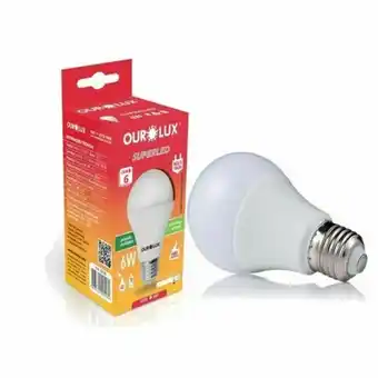 Tome Leve Lâmpada ourolux superled bivolt 6w 6500k embalagem 1 un oferta