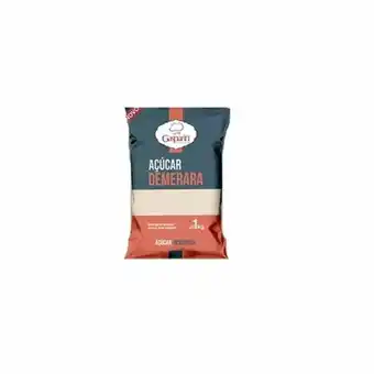 Açúcar demerara gasparin refinado 1kg