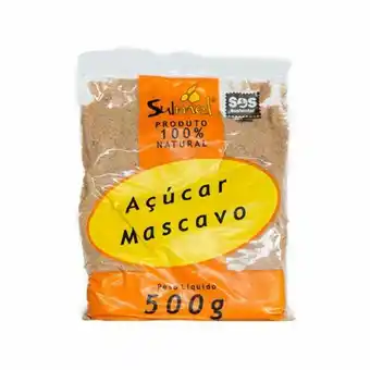 Açúcar mascavo sulmel embalagem 500g