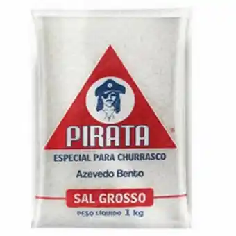 Sal grosso pirata embalagem 1kg