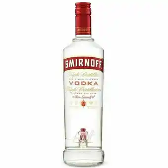 Vodka smirnoff red garrafa 998ml