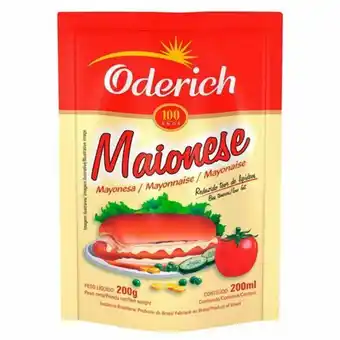 Maionese oderich sachê 200g