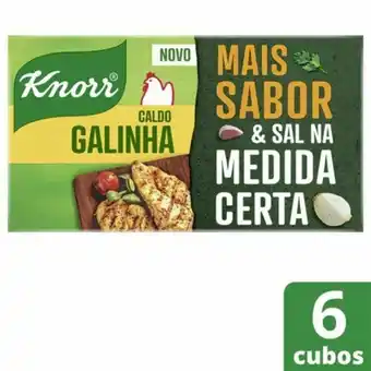 Caldo knorr galinha 6 cubos