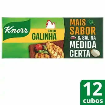 Super Apolo Caldo knorr galinha 12 cubos oferta