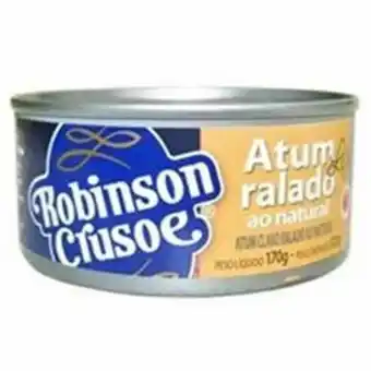 Atum ralado natural robinson crosue lata 170g