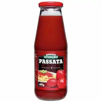 Passata de tomate uniagro embalagem 680g