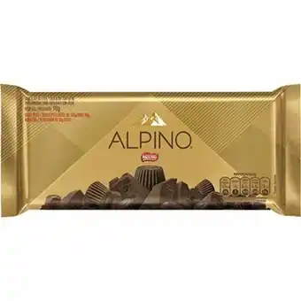 Chocolate alpino 1un 90g