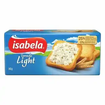 Torrada isabela light 142g