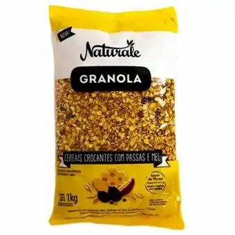 Granola naturale passas e mel embalagem 1kg