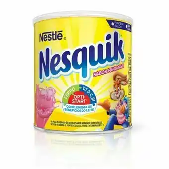 Achocolatado em pó nesquik morango 380g