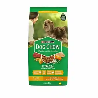 Ração para cães pequenos adultos dog chow 1kg