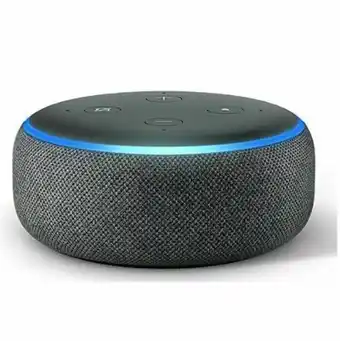 Miranda Echo dot 3ª geração com alexa- smart speaker bluetooth/wi-fi preta oferta