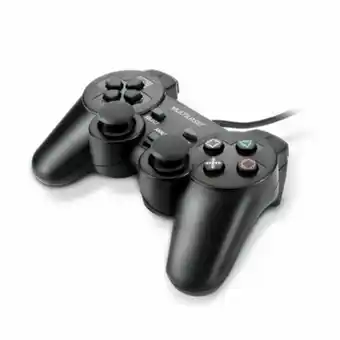 Miranda Controle pc usb dual shock pto js030 oferta